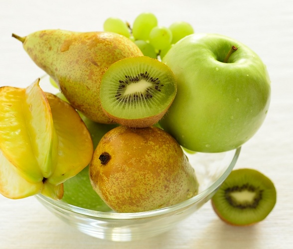 Sałatka – zielony mix owocowy